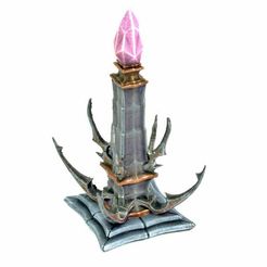 9ea78f3d-3807-4242-a01e-32062bc5e123.jpg Free 3D file Dark Elves/Eldars Obelisk・3D printing template to download