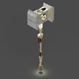 Hammer-1.jpg Jayce's Mercury Hammer Arcane Weapon