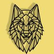 LOUP.jpg Geometric wolf