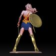 4.jpg Archivo 3D Wonder Women lista para imprimir en 3D・Diseño imprimible en 3D para descargar