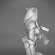 female_ranger-detail_1.546.jpg ELF RANGER FEMALE CHARACTER GAME FIGURES 3D print model
