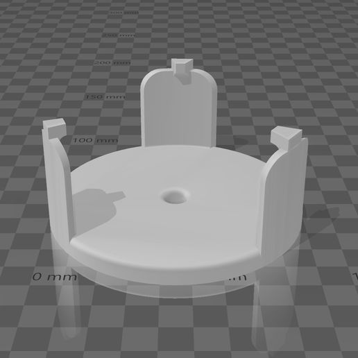 GEN 1Amazon Echo Dot wall/ceiling mount 3D model