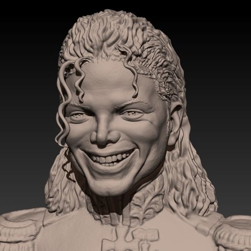 22.jpg collection michael jackson ..modèle & (moule) pour masques