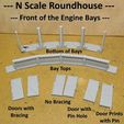 21-01-16_Bay_Front-9.jpg N Scale -- Engine Bay Fronts for Roundhouse....