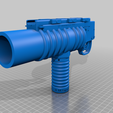 M203_Short_Grip_Flashlight_Model.png Airsoft non-functional M203 Grenade Launchers