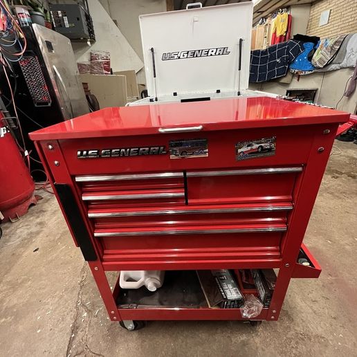 Free 3D file US General 5 Drawer tool organizer・3D printable design to