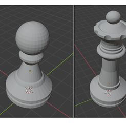 set.png Fichier STL Set pièces échecs・Plan pour imprimante 3D à télécharger
