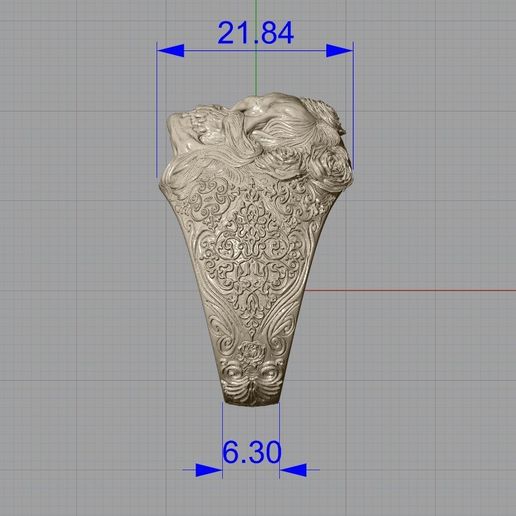 Screenshot_3.jpg Skull ring jewelry skeleton ring 3D print model