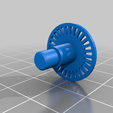 Axle_A.png Filament Progression and Runout sensor (Optical Endstop and Encoder Wheel)