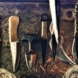 20210427_003219.jpg Shadow and Bone Inej Ghafa Knife, Push Dagger, Kunai, Karabit and Blades Set | Netflix Series | By Collins Creations 3D