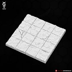 Pyramid_Small-23.jpg Файл STL Пирамидальное малое основание - A・Модель для печати в 3D скачать