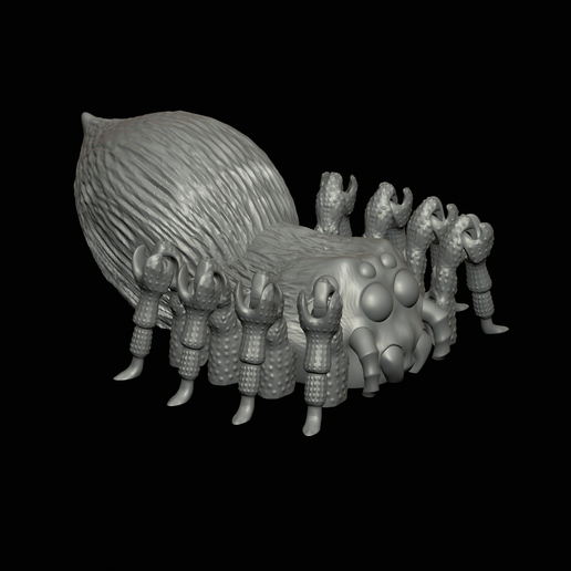 flexi-spider-8.png flexi spider / portia / print in place / 3Dprint