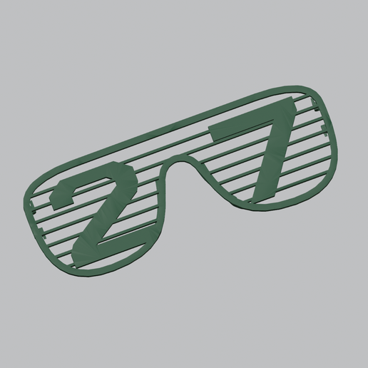 New Year 27 Shutter Shades - Toddler Size