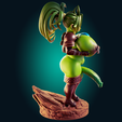 Preview14.png Goblin Girl Short & Stacked 3D Print Model