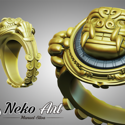 0.png Archivo STL Anillo Chavin・Modelo de impresión 3D para descargar