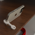 SmartPhoneHolderWhite.png Smartphone Stand (Key Shaped)