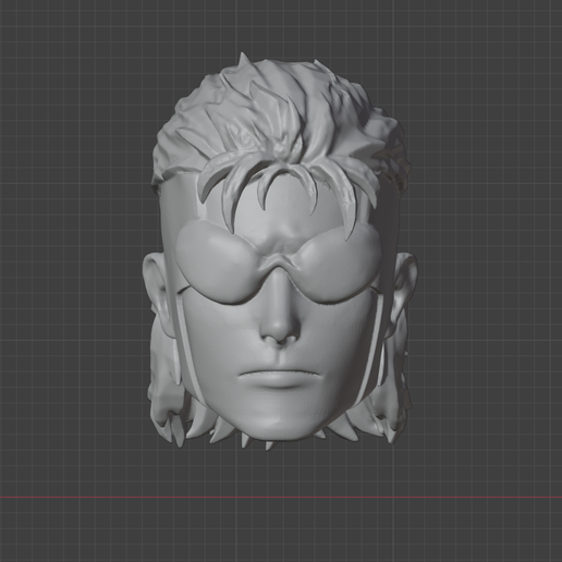 TANK TOP MARK INVINCIBLE OC VARIANT 3D HEADSCULPT 1 12