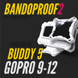 Bandproof2_1_GoPro9-12_FixM-50.png BANDOPROOF 2 // FIX MOUNT// HORIZONTAL BUDDY 5// GOPRO9-12