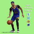 preview1.jpg 3D Gary Payton II Golden State Warriors NBA