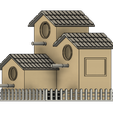 Image_2.png STL file BirdHouse - Nichoir à oiseau - Cabane à oiseau・Model to download and 3D print