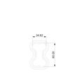 ck-2-dim.jpg CORTADOR DE COOKIES - DOG BONE 2 (60mm)
