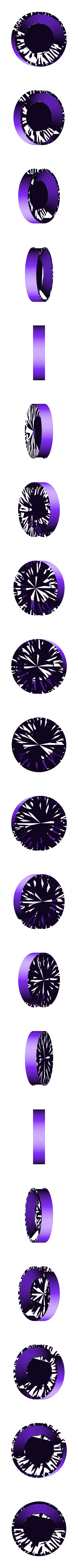 hair_ponytail_ring.stl Принцесса Пич из игр про Марио - разноцветный