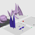 Espeon-Slicer-parts.png Espeon Dual Joystick - Support pour manette de jeu Pokémon