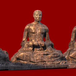 apollo-new-3.4311.png OBJ file Egyptian Sitting Statue 3・3D printer design to download, aramar