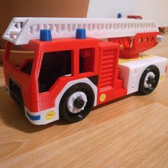 001_view.jpg Download free STL file fire truck toy • 3D print object, sasha19md