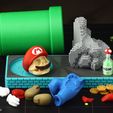 IMG_9782.jpg Mario Style Skeleton Pencil Holder 🪠💀