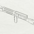 3re.JPG Cylon Rifle Battllestar Galactica Prop gun 3D print weapon 1:1 scale