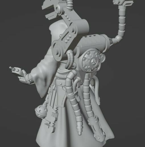 🎲 CYBER MONK・ STL File for ・Cults