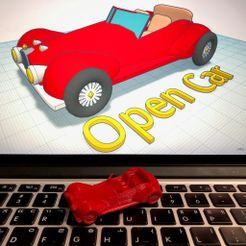 37dc3abfd701b00dca64036e1c086693_display_large.jpeg Free STL file Open Car with Tinkercad・3D printer design to download, Eunny