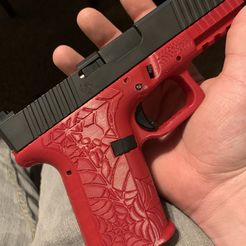 99BE6FE4-722C-4144-BB9F-B89484411922.jpeg Free STL file Black widow Glock 19 / P80 PF940CV1・3D printable model to download