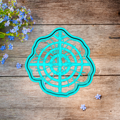 2021-11-24_17-26-26.png STL file cookie cutter flower・3D print design to download