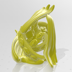 opha.png Free STL file Ophanim/Galgalim/Throne・Object to download and to 3D print