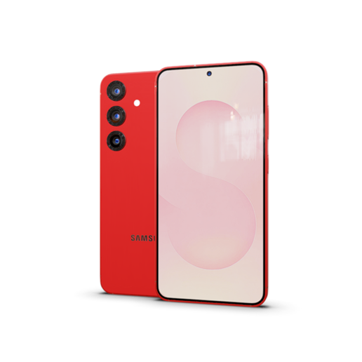 🪸 Samsung Galaxy S25 Coral Red – Premium Smartphone・ STL