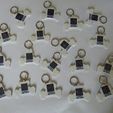 10b9aa3a-1d0a-42c4-92c0-a83ecfc6b2bc.jpg STL file Set x24 Dog tags ( work from home)・Model to download and 3D print
