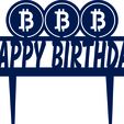 bitcoin.jpg Cake topper bitcoin for birthday cake decoration bitcoin birthday cake decoration
