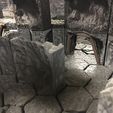 IMG_0201.jpg MINE-SHAFT/DUNGEON SET - "HEX" TILES FOR A HIGHLY DETAILED 3D GAME BOARD.