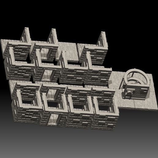 Full-collection-2.jpg Télécharger fichier STL Taverne médiévale Pièces 1 • Plan pour impression 3D, GDestiny