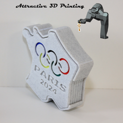 SOUS-VERRE-PNG.png Fichier STL SOUS-VERRE DESIGN OLYMPIQUE PARIS 2024・Objet pour imprimante 3D à télécharger