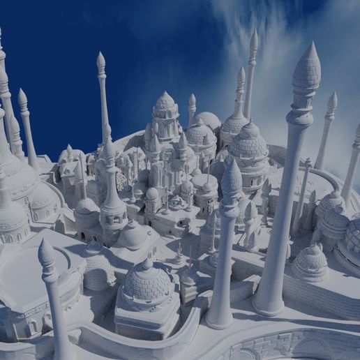 tower2.jpg Dalaran WotLK / LEGION  3D display figure