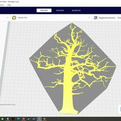 treespooky.jpg 2D Silhouette/Stencil Creepy Spooky Tree