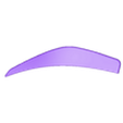 Sparnas.stl Mercedes GLA AMG front molding, wing