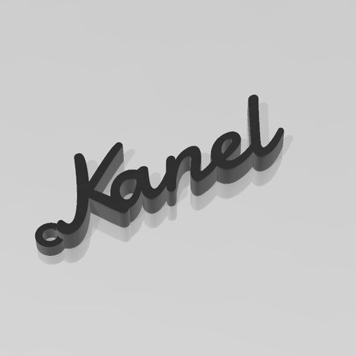 👩 Kanel・Archivo STL para Impresión 3D・Cults