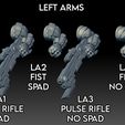 Left_Arms.jpg Greater Good Space Lizard -- Blade Leader