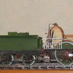 IMG_4857.jpg Fichier STL steam locomotive "La Tarasque" - long boiler -・Modèle imprimable en 3D à télécharger