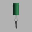 Render-06.jpg Pop-Up Key Hanger 083B (Luigi) | 52 x 63 x 129mm