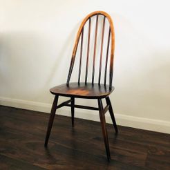 honeyhillantiques_119966174_32799721.jpg Fichier STL Ercol quaker chair (Dollhouse chair)・Modèle pour impression 3D à télécharger